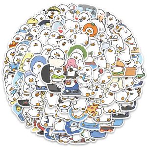 100pcs Ducks mixtes Graffiti Stickers for Skateboard Car Baby Scrapbooking crayon Téléphone Phone Planificateur Planificateur Decoration Livre album Kids Toys DIY DÉCALES