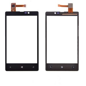 Lente de cristal del digitalizador de pantalla táctil OEM 100PCS para Nokia Lumia 720 820 830 920 930 1320 1520 DHL gratis
