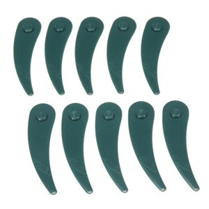 Piezas de herramientas 100 piezas de cuchilla de plástico Durablade cortadora de césped cuchillas para cortacésped Bosch ART 23/26-18