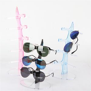100 pièces en gros lunettes en plastique présentoir support 5 paires de lunettes lunettes de soleil présentoir livraison gratuite JL1760
