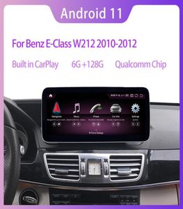 1025quot Qualcomm Android 11 6G RAM 128 ROM CAR PC RADIE GPS Navigation Bluetooth WiFi Head Unit Screen pour Mercedes Benz E CLA9744718