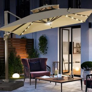 104 LED solaire guirlande lumineuse Patio parapluie lumières extérieur jardin fée guirlande lampe IP65 étanche solaire Camping tente lampe