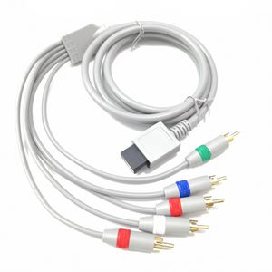 Cable de componente 1080P HDTV Audio Video AV 5RCA Compatible con sistema 1080i / 720p para reproductor de juegos Nintendo Wii