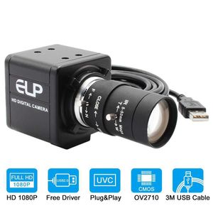 Caméra USB Mini PC Webcam 1080P Full HD 30 ips 60 ips 100 ips avec objectif CS à focale variable à zoom manuel pour l'enregistrement d'appels vidéo Skype HKD230825 HKD230828 HKD230828