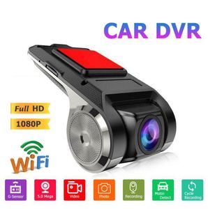 1080p HD Car DVR Recorder vidéo WiFi Android USB Vision nocturne cachée Caméra de voiture 170 Wide angle Dash Cam Gsensor Dashcam4486653