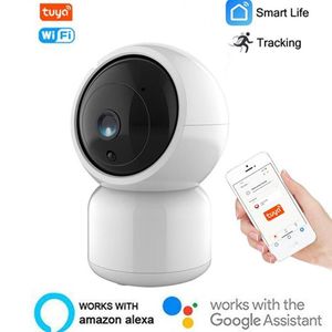 1080P HD IP Camera, Tuya Smart Wireless WiFi Security Camera, Indoor Surveillance CCTV Camera with PTZ, Alexa and Google Assistant Support