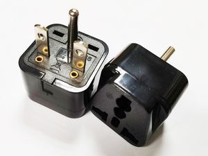 Adaptador de corriente, 10A 250V NEMA 6-15P 3 pines macho a EE. UU. UE AU Reino Unido Adaptador de viaje de energía hembra de 3 pines/10PCS