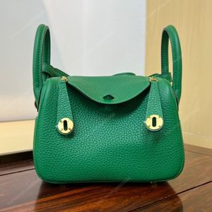 10A Sac fourre-tout de haute qualité Sac à bandoulière de designer 26cm Sacs à main de luxe Togo Sac à bandoulière en cuir véritable Taie d'oreiller de mode Emballage de boîte-cadeau Couture à la main Sac vert