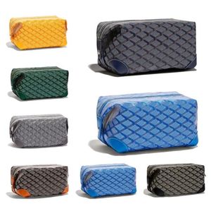 10A Magno de lujo embrague de maquillaje Grenelle bolso para hombres bolsas bolso de tocador sesgón para mujeres asodia de tocador de hombro bolso de diseño de cuero