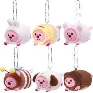 10cm393in LOOTY CARTOONIR CARTON PLOUGE TOUELL LITTLE CEAVER ROCK ANIME KAWAII POUPLE PENDANT PENDANT CODEAUX ENFANTS ORNALENTS 240418