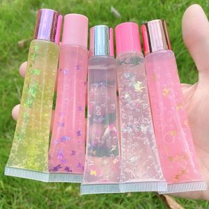 10ml 15ml 20ml Tubes de brillant à lèvres vides Conteneurs de brillant à lèvres Tube de compression souple et transparent rechargeable pour bricolage Lipgloss Balm Cosmetic Wvjsr