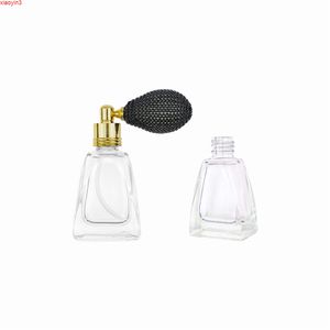 Mini botellas de nebulizador de Perfume de vidrio de 10 ml, botella de vaporizador de frasco cónico lindo con atomizador, tarros de líquido recargables, 5 uds. De alta calidad