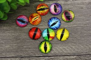 10mm 15mm 20mm verre poupée oeil bricolage artisanat pour jouet dinosaure Animal yeux temps gemme accessoires pour poupées