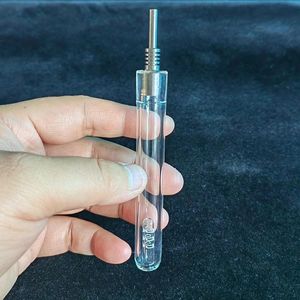 10mm fumeurs Accessoires Nectar Collector Wax Kit Mini NC Tips Set Dab Rigs Avec Joint Titanium Nail