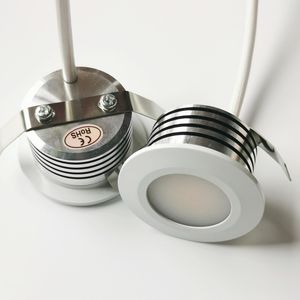 Cuerpo blanco 5W Mini Mini LED Downlight Gabinete Empresado Potencia Led Led Naturaleza fría AC85-265V Cálido