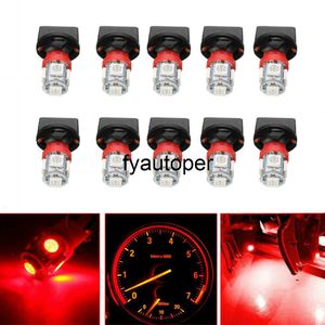 10 Uds. Personalización de automóviles rojo T10 168 194 bombillas LED instrumento indicador clúster tablero luz con enchufes piezas interiores accesorios de coche