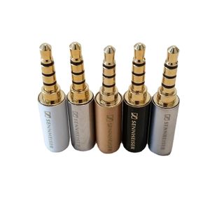 Prise casque mâle 3.5mm, 4 pôles, connecteur Audio 3.5mm pour adaptateur de câble 4mm, 10 pièces/lot