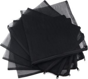 10 pcs/lot filet de sac de média de Filtration en maille réutilisable pour réservoir de poissons réservoirs de charbon actif sacs d'isolement