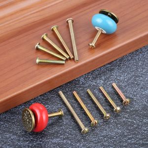 10pcs M4 Vis de bouton de l'armoire Porte de traction Poignée Vis M4 * 25 mm / 30 mm / 35 mm / 40 mm / 45 mm Finesse de meubles Phillips Vis de tête Boulons