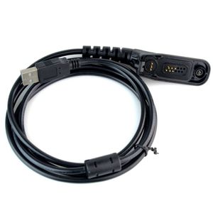Envío gratuito 10 piezas NUEVO cable de programación USB para radio Walkie Talkie P8268 P8260 DP3400 DP3600