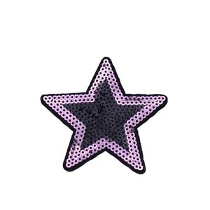 10 pièces patchs étoiles à paillettes pour vêtements fer sur transfert Applique enfants Patch pour Jeans sacs bricolage coudre sur broderie paillettes225q