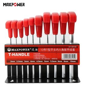 10pcs thandle hex key allen wrench 200mm100mm metric wrench set non glisser les clés multifonctionnelles réparation outils à main y2003238259122