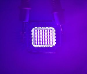 10W 30W 50W 100W LED LED UV 45mil Ultra Violet High Power LED LED UV 365NM 375NM 385NM 395NM 405 Nm LED Ultra Violet Light Beads2650296