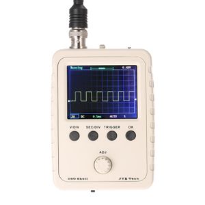 Oscilloscope numérique Kit de bricolage pièces avec boîtier ensemble d'apprentissage électronique soudé SMD 1MSa/s 0-200KHz 2.4