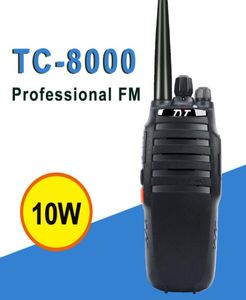 10W Walkie Talkie Tyt TC8000 3600MAH 10 km Portable Bandon unique Radio Single Band VHF 134174 ou UHF 400520MHZ7620221