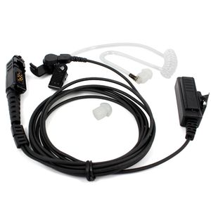 Security Acoustic Air Tube Earpiece Headset PTT For Motorola TETRA MTP3100 MTP3200 MTP3250 MTP3500 MTP3550 Two Way Radio Walkie Talkie Accessories