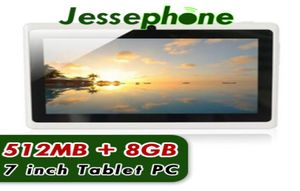 10x 7 pouces Capacitif Allwinner A33 Quad Core Android 44 Tablette à double caméra PC 8 Go RAM 512MB ROM WIFI EPAD YOUTUBE Facebook Googl8223180
