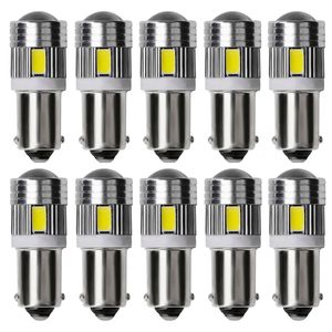 10X BA9S T4W T11 233 363 LED Ampoules 5630 6SMD Voiture Parking Lumière Intérieur Lampes de Lecture Moteur Dôme Ampoules Blanc Bleu Rouge Vert 12V