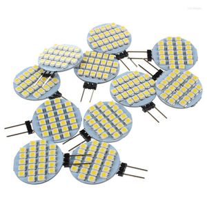 10x G4 SMD 24 LED armoire Marine camping-car voiture ampoule lampe 12 V lumière blanche chaude