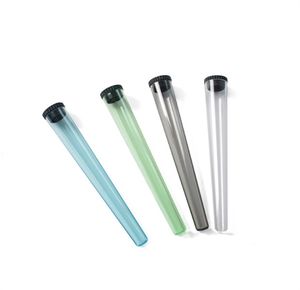 110mm pré-rouleau emballage en plastique conique pré-rouleau doob tube porte-joint fumer cônes clair avec couvercle blanc Main Cigarette JL1507