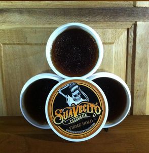113ml Suavecito Pomade Hair Gel Style Firme Pommades Hair Style Tools Wax Strong Hold Restoring Ancient Ways Big Skeleton Slicked Back Hair Oil Wax Mud