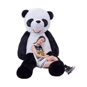 118 pouces Panda Géant Grand Ours En Peluche Couverture De Peau En Peluche Jouets En Peluche Animaux Panda Ours Peau Jouets Enfants Filles Amour Cadeau DY10151