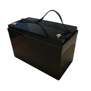 Batterie 12.8v Lifepo4 12V 100Ah batteries au lithium-ion avec BMS intégré longue durée pour les chariots de golf de yacht de système solaire de RV