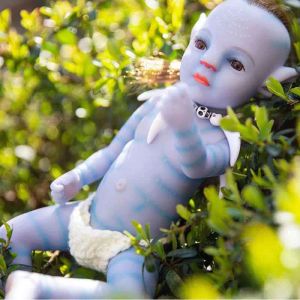Muñeca de bebé recién nacido hecha a mano de Avatar de 12 pulgadas, muñeca de juguete para niños Reborn, muñeca de silicona de cuerpo completo, muñecas de bebé de silicona de platino suave