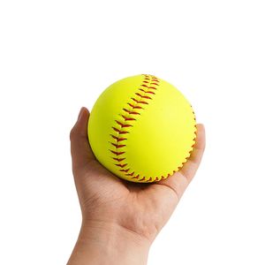 12 pouces pratique sportive balle molle taille officielle poids balle d'entraînement non marquée balle molle de baseball pour enfants de haute qualité nouvelle vente chaude 240113