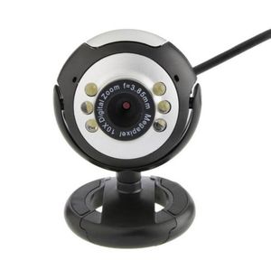 Caméra webcam USB 120 MP 6 LED avec micro vision nocturne pour ordinateur de bureau PC6244693