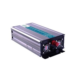 Inverter de onda sinusoidal pura de 1200W, DC 12V/24V/48V a AC 110V/220V, inversor de energía solar fuera de la cuadrícula, convertidor de voltaje para batería doméstica