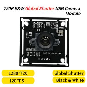 Module de caméra à obturateur global 120FPS 720P 1MP OV9281 Webcam USB monochrome haute fréquence d'images Capture d'action Windows Raspberry Pi HKD230825 HKD230828 HKD230828