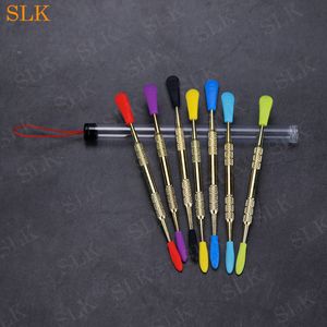 120mm cire Dabbers atomiseur pelle outils en acier inoxydable titane clou dabber outil pour herbe sèche dab 420 accessoires pour fumer