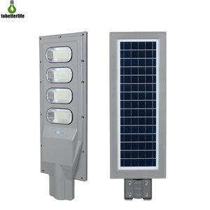 Lámpara de calle Solar de 120W y 150W, Sensor de movimiento PIR, luz LED de carretera, iluminación exterior impermeable IP65 con Control remoto de poste