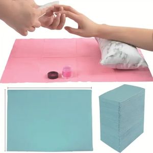 125pcs Nail Art Table Mat Plans propres jetables pour ongles GEL GEL POLOSI POUR APPLAYAGES ACCESSOIRES D'OUTILS DE MANICURE ACCESSORES DE MANICURE