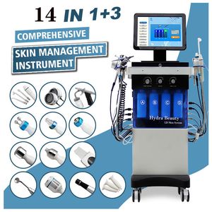 12in1 Hydra Dermabrasion Rf Bio-Lifting Spa Machine Eau Oxyg￨ne JET LED PDT PEAU LECI