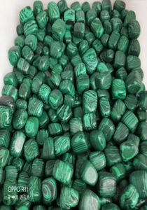 Piedras de malaquita caídas a granel de 12 libras de África Suministros de piedras preciosas pulidas naturales para Wicca Reiki y curación de cristales energéticosW1189564