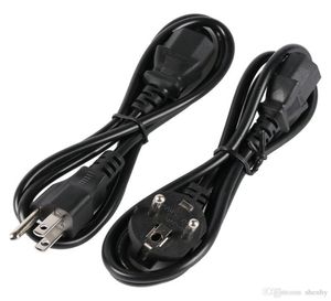 12m 3 pin Eu US Au Au Conjunto de la computadora PC CA CAP de alimentación Cable Adaptador de alimentación para la netbook de la impresora Cámaras de juego de juego Cámaras Eu Powe Plug2620522