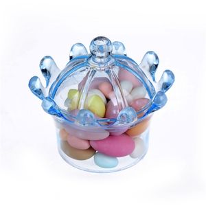 12 pièces mignon boîte à bonbons bébé douche faveurs coffrets cadeaux décorations de fête plateau anniversaire mariage couronne 220427