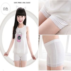 12Pcs/lot Girls Boxer Baby Cotton Lace Underwear Shorts Kids Panties Suitable for 3-12Y 211122